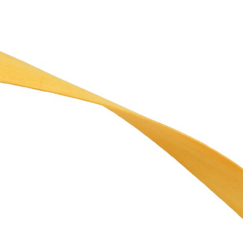 Floristik24 Bandes de bois jaune 95cm - 100cm 50 pcs