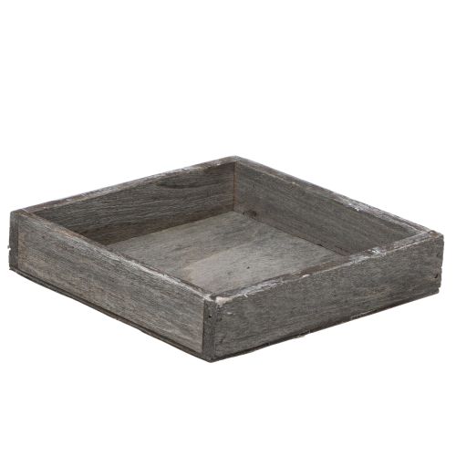 Plateau décoratif rustique pour une décoration de table élégante, 15 cm, lot de 4