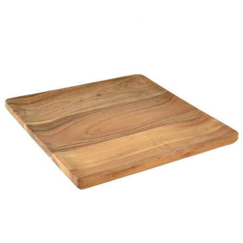 Article Plateau en bois plateau de service bois de manguier naturel 24,5cm