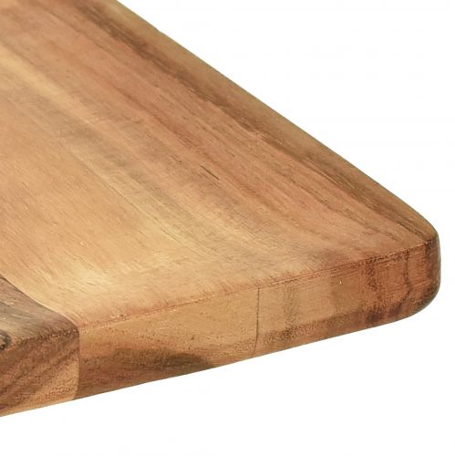 Floristik24 Plateau en bois plateau de service bois de manguier naturel 24,5cm