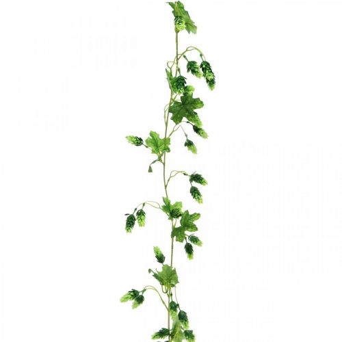 Floristik24 Houblon Guirlande Décoration de Jardin Plante Artificielle Été 185cm Vert