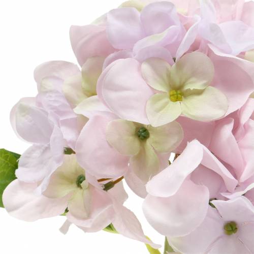 Article Hortensia artificiel violet clair 36cm