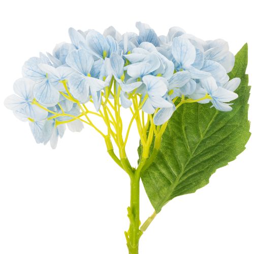 Fleurs d'hortensia artificielles, design réaliste, pour la décoration du salon, 34 cm, lot de 3