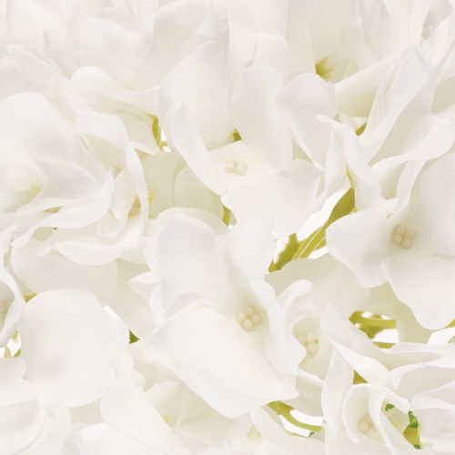 Fleur d'hortensia artificielle à longue tige pour la décoration, 48 cm | Floristik24.be