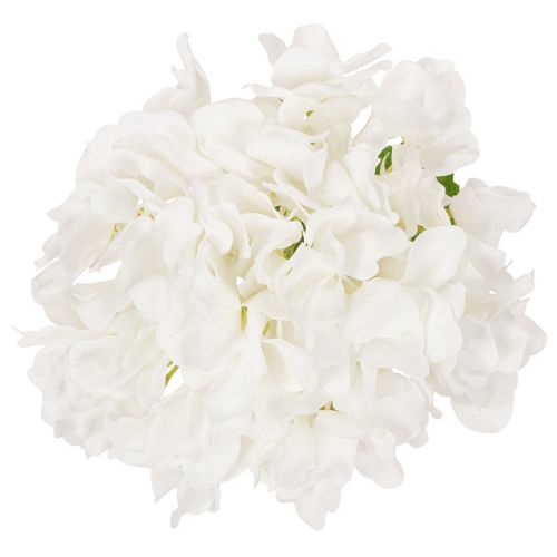 Fleur d'hortensia artificielle à longue tige pour la décoration, 48 cm | Floristik24.be