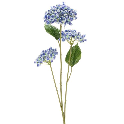 Article Branche d'hortensia fleurie pour une décoration intérieure élégante, 80 cm, 2 pièces
