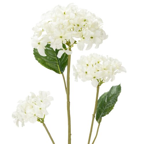 Fleur d'hortensia artificielle pour une décoration intérieure élégante et moderne, 80 cm, lot de 2