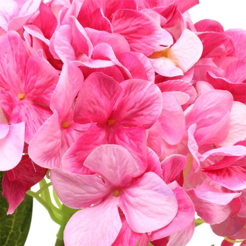 Floristik24 Hortensia grand rose artificiel L110cm