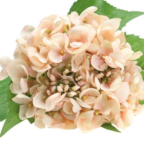 Article Hortensia rose artificiel 61cm