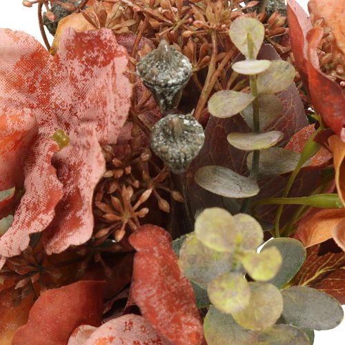 Floristik24 Bouquet d'hortensias fleurs artificielles décoration de table 23cm