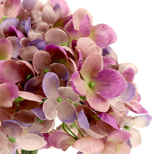 Floristik24 Bouquet d&#39;hortensias L25cm violet