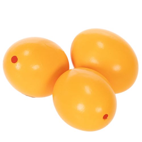 Floristik24 Œufs de Pâques, véritables œufs de poule, parfaits pour les loisirs créatifs et les décorations de Pâques, 5 cm, lot de 10.