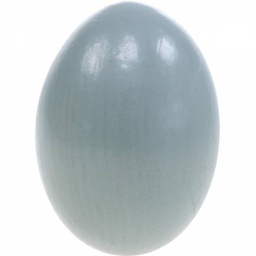 Floristik24 Oeufs de poule oeufs soufflés gris décoration de Pâques paquet de 10