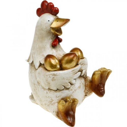 Poule de Pâques, poule décorative, poule aux oeufs
