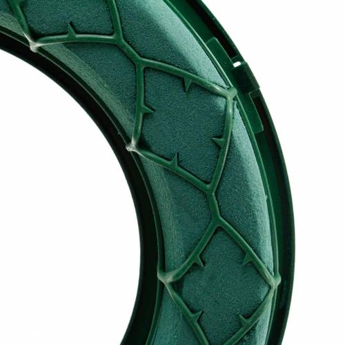 Article OASIS® IDEAL Anneau Mousse Floral Universel Vert Ø27,5cm 3 pcs
