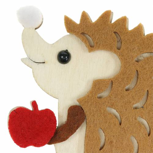 Floristik24 Décoration d'automne hérissons pour bricolage et déco 8 cm 6 p.