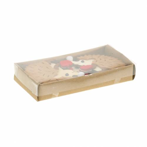 Floristik24 Décoration d'automne hérissons pour bricolage et déco 8 cm 6 p.