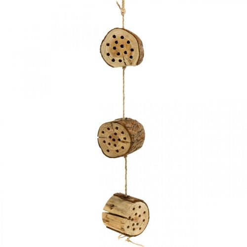 Article Aide à la nidification en bois d'hôtel à insectes H65cm à accrocher