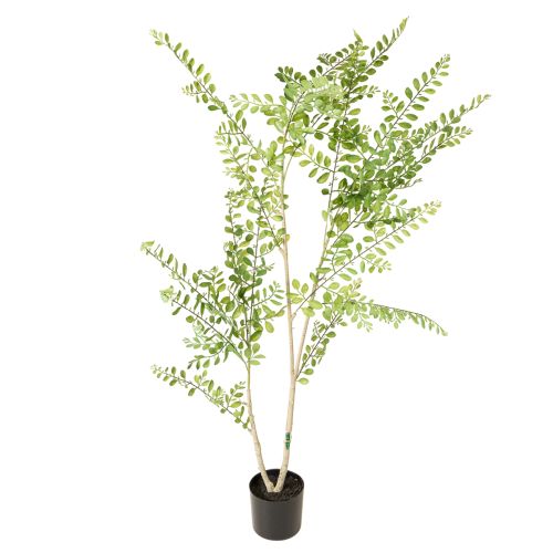 Plante artificielle en pot, 130 cm de haut, verte, décorative | Floristik24.be