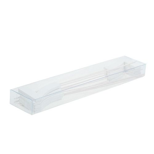 Article Chiffre anniversaire blanc „7 » sur tige L. 27 cm 10 p.