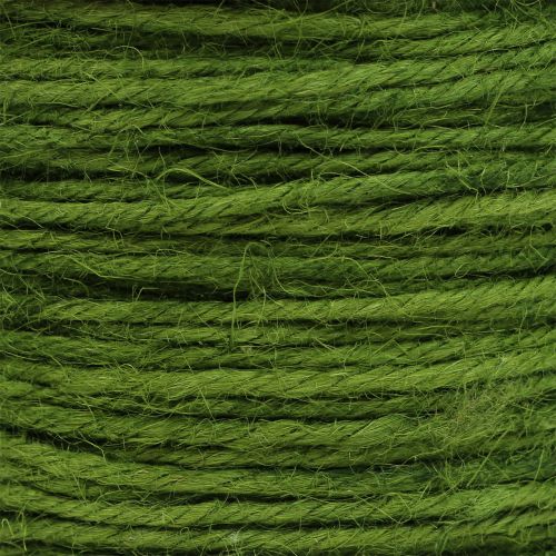 Article Cordon de jute vert Ø2mm 100g