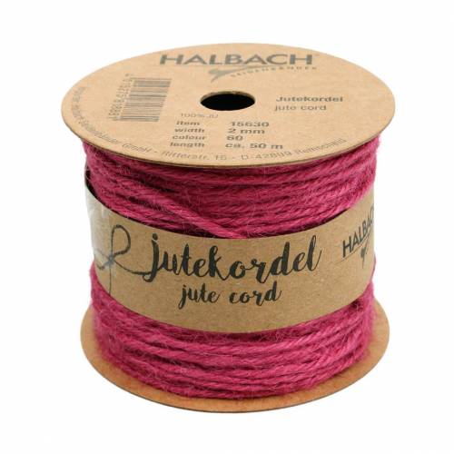 Floristik24 Cordon de jute Erika Ø2mm 50m