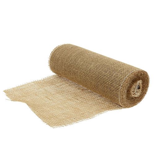 Floristik24 Chemin de table ruban de jute naturel 30cm 10m