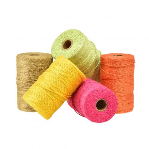Ruban de jute ruban de jute ruban décoratif en jute Ø2mm 200m
