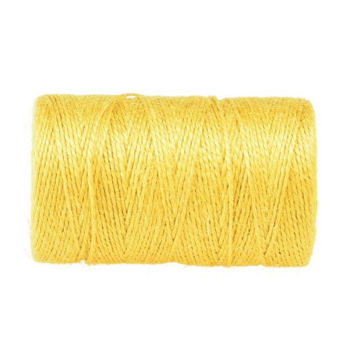 Article Ruban de jute ruban de jute ruban de jute ruban décoratif jaune Ø2mm 200m