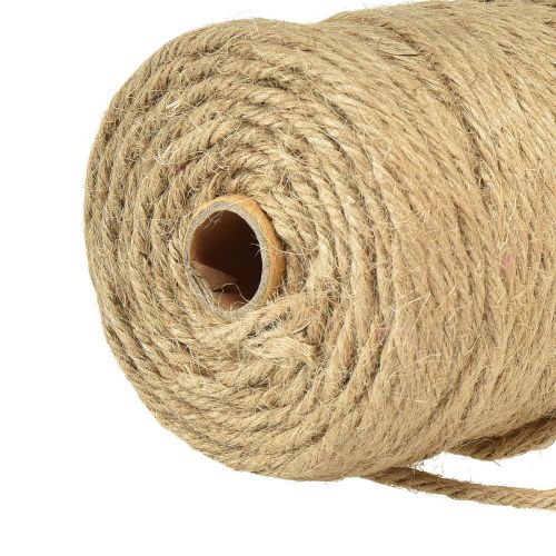 Floristik24 Ruban de jute ruban de jute ruban décoratif en jute naturel Ø4mm 100m