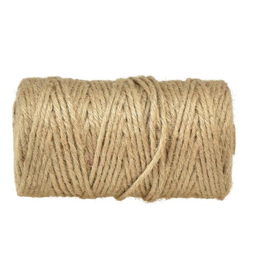 Article Ruban de jute ruban de jute ruban décoratif en jute naturel Ø4mm 100m