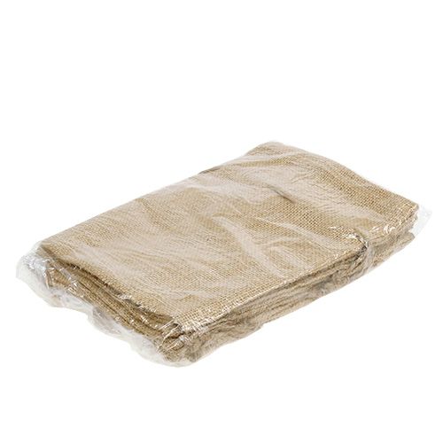 Floristik24 Sacs en jute naturel 16cm x 24cm 10pcs