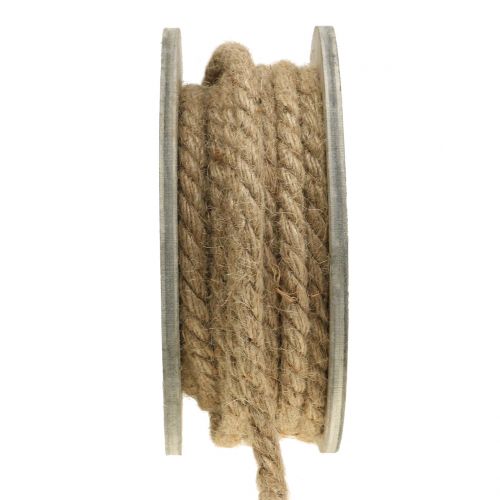 Floristik24 Cordon de jute naturel Ø8mm 7m