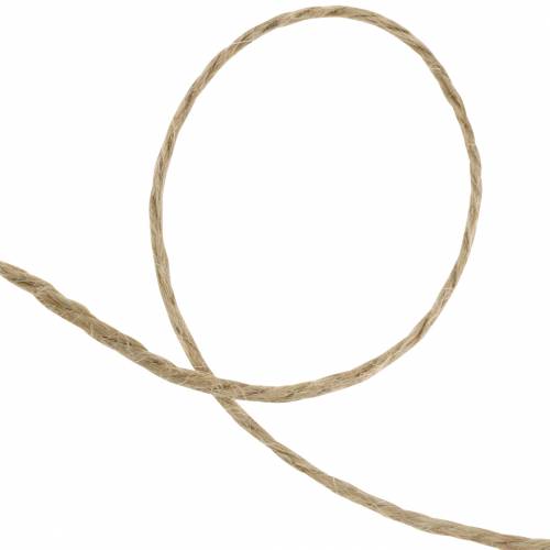 Article Cordon de jute polyvalent naturel 2mm 200m 1 pièce