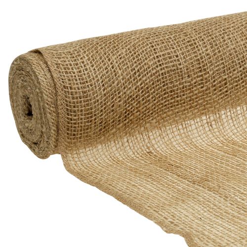 Floristik24 Nappe jute 50cm x 910cm nature