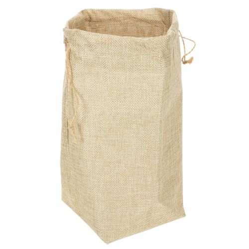 Sac en jute 13,5 × 11 cm H 25 cm