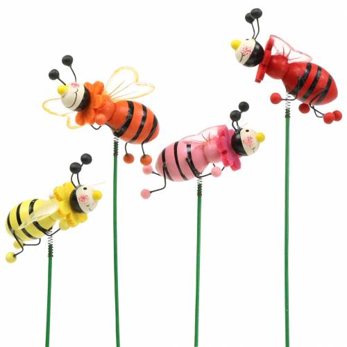 Floristik24 Bouchon déco scarabée assorti H25cm 12 pièces