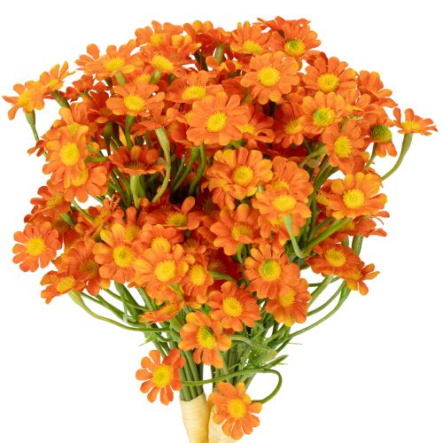 Bouquet de fleurs artificielles de camomille pour une décoration saisonnière d&#39;ambiance, 27 cm, 3 pièces