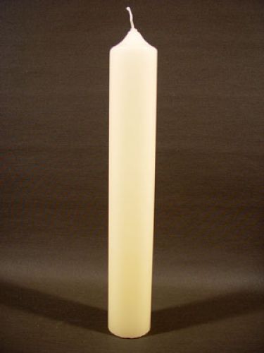 Floristik24 Bougies d'autel 500/60 2 pièces Crème