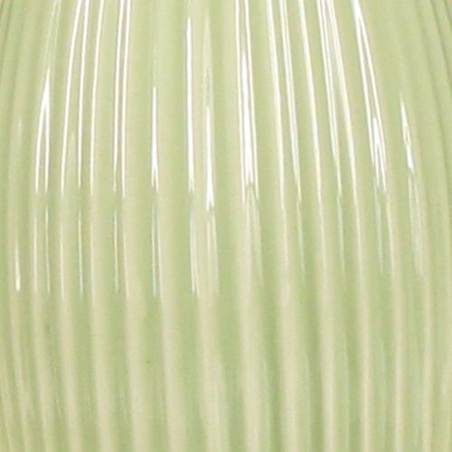 Article Figurine de lapin de Pâques en céramique vert pastel, décoration de table, 22 cm, lot de 2