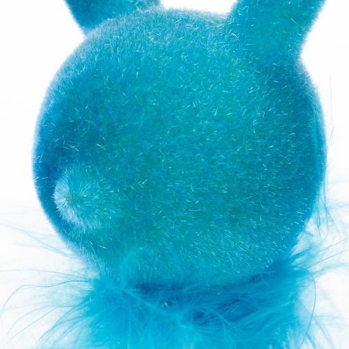 Article Décoration de Pâques, lapin à poser sur une étagère, idéal pour une charmante décoration de table printanière, 27 cm, lot de 2