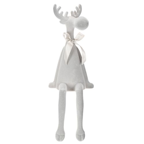 Figurine de Noël renne à longues pattes, à poser sur une étagère, 54 cm | Floristik24.be