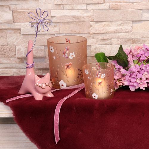 Article Figurine décorative chat, idéale pour la chambre et la salle de bain, 14 cm, lot de 2