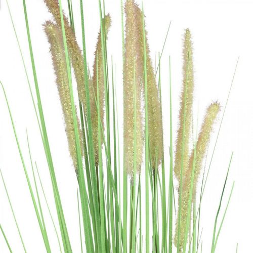 Floristik24 Carex artificiel en pot avec piques Plante artificielle Carex 98cm