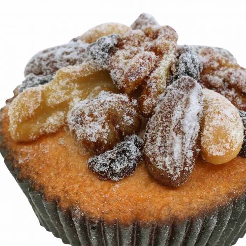 Floristik24 Muffins aux noix artificiels 7cm 3pcs