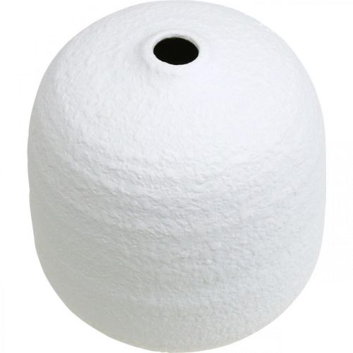 Floristik24 Vase en céramique, vases décoratifs blanc Ø15cm H14,5cm lot de 2