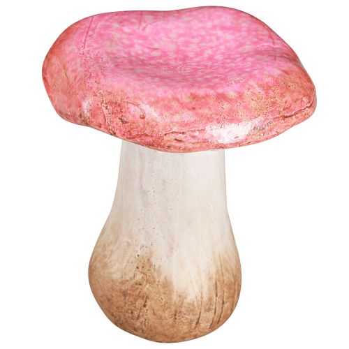 Article Décoration champignons en céramique décoration automne rose céramique Ø8/8,5/9cm 3 pcs