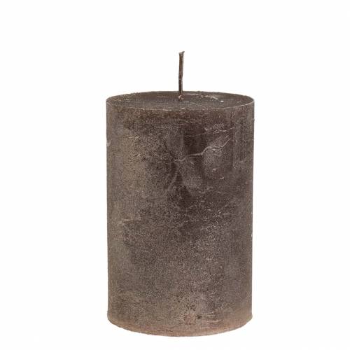 Article Bougies uni cuivre métallisé 85×120mm 2pcs