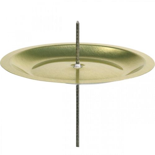Bougeoir 8cm doré 16 pcs