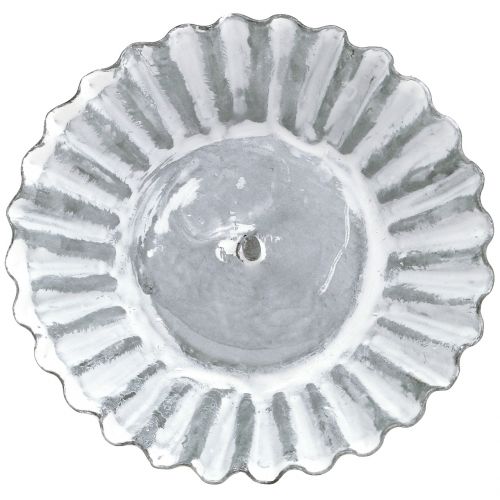 Article Bougeoir moule à pâtisserie gris Ø8,5cm H7,5cm 4pcs